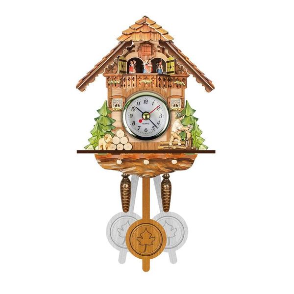 

vintage wall alarm cuckoo clock living room kids decoration clocks