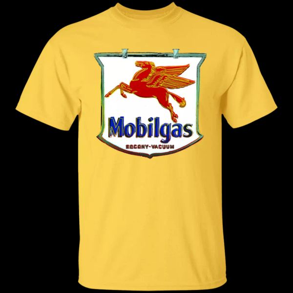 

pop art, retro, mobilgas, pegasus, horse, warhol, 1960's, t-shirt, automotive, g, White;black