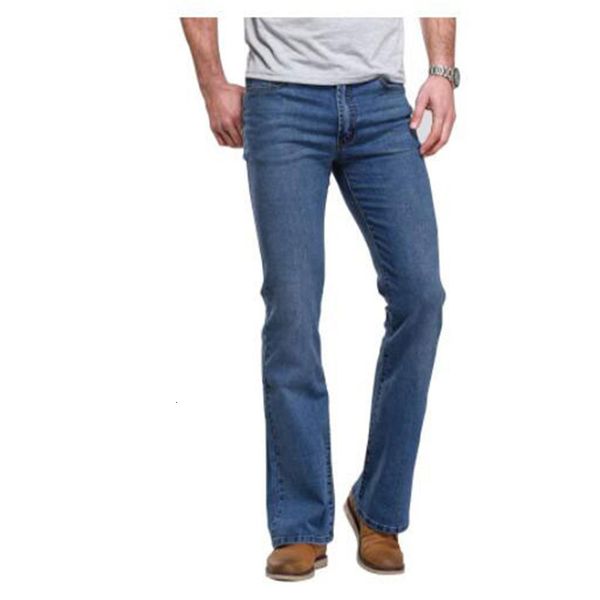 

pants black stretch ny with ripped zipper men's casual jeans, Blue