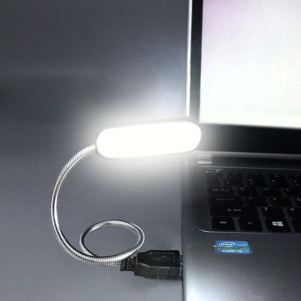 

book lights flexible bright cute night light mini led usb reading lamp powered by lapnotebook computer for students reader