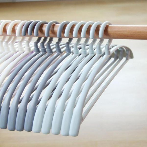 

laundry bags 10pcs coat hanger traceless clothes rack non slip