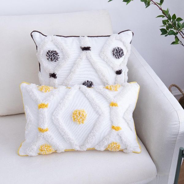 

cushion/decorative pillow home decoration cushion cover tufted 45x45cm/30x50cm case for sofa bed chair living room