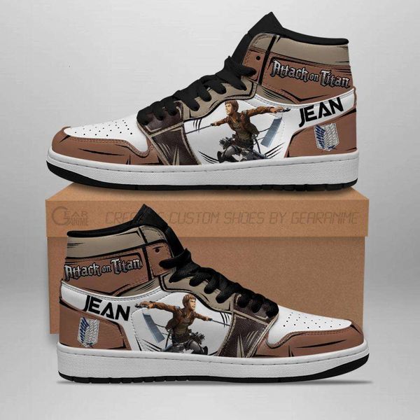 

customization jean kirstein sneakers attack on titan anime sneakers
