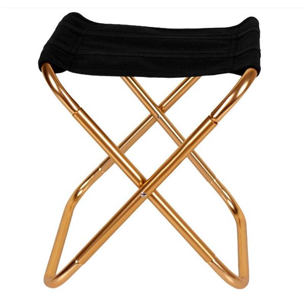 

outdoor foldable fishing chair ultra light weight portable folding camping aluminum alloy picnic seat barbecue camp furniture