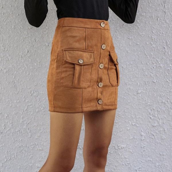 

skirts 2021 autumn and winter women's product slim-fit hip skirt, Black