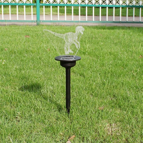 

lawn lamps solar powered led light transparent acrylic outdoor garden pathway landscape lamp fq-ing