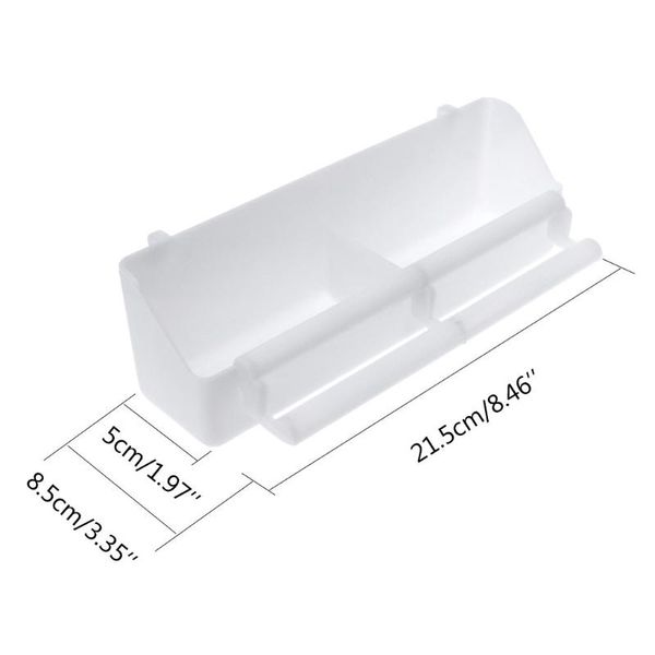 

other bird supplies 2021 2pcs/set feeder parrot food water bowl pigeons stand cage feeding tools