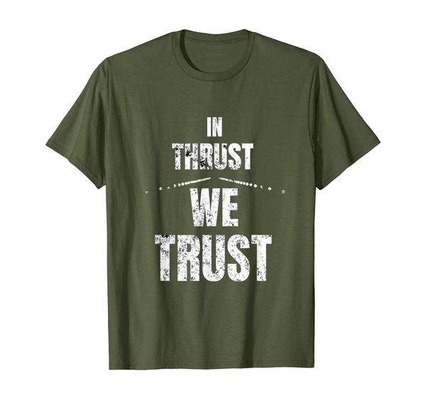 

in thrust we trust shirt runway jet engine pilot aviator t-shirt, White;black