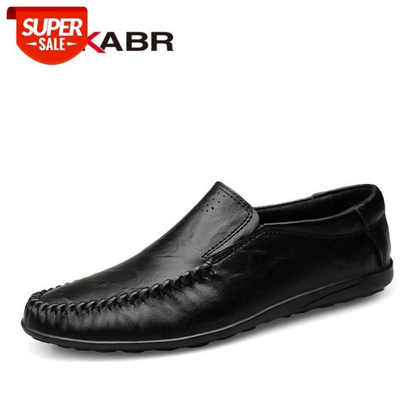 

dekabr genuine leather men casual shoes breathable spring summer brand handmade loafers driving men shoes large size 36~47 #lv2g