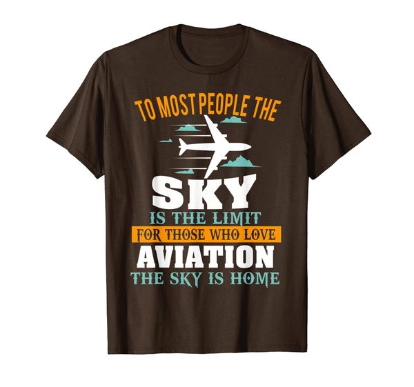 

for those who love aviation the sky is home t-shirt, White;black