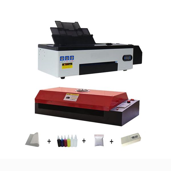 

printers lxhcoody a3 dtf printer for tshirt clothes leather hoodies jacket heat transfer pet film t shirt printing machine