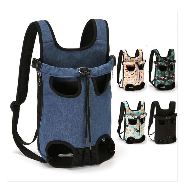 

Pet Dog Carrier Bag Backpack Kangaroo Breathabe Puppy Carrying Trave egs Out Carrier Dog pies Accessories