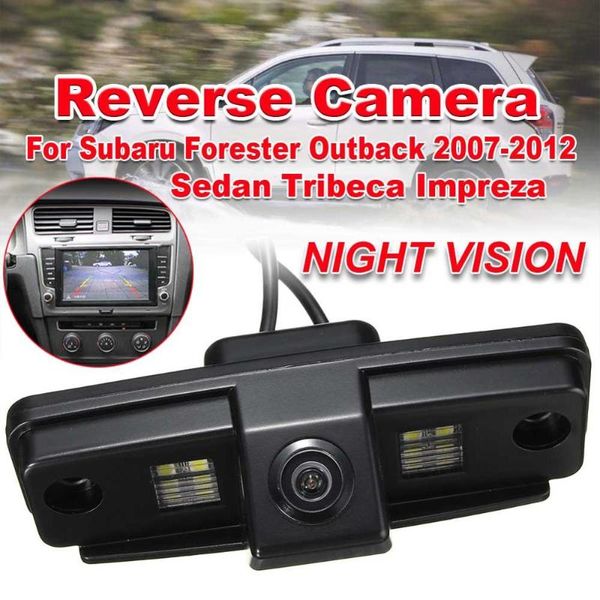 

car rear view cameras& parking sensors camera ccd backup reverse cameras for forester outback 2007-2012 sedan tribeca impreza