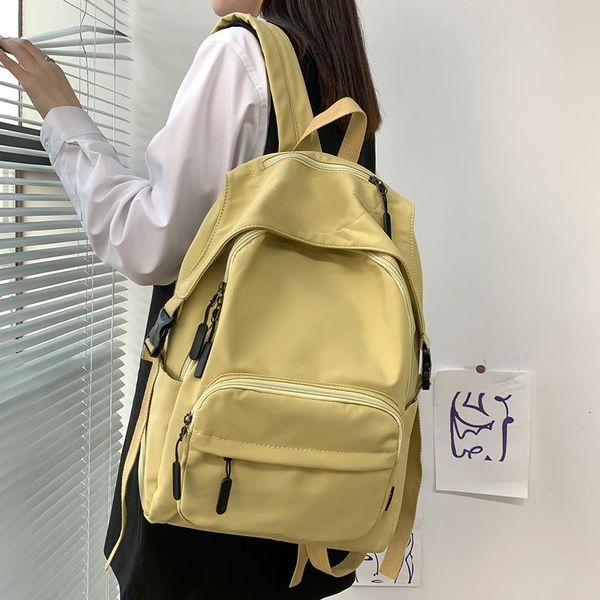

women waterproof backpack multi pocket female travel quality student bag women's anti theft lapbags