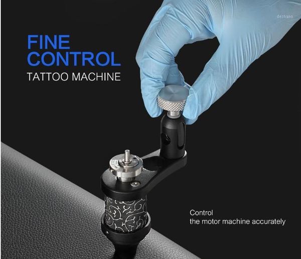 

stigma rotary tattoo machine adjustable liner and shader tatoo gun dc 5.5 connection powerful strong motor aluminum clip1