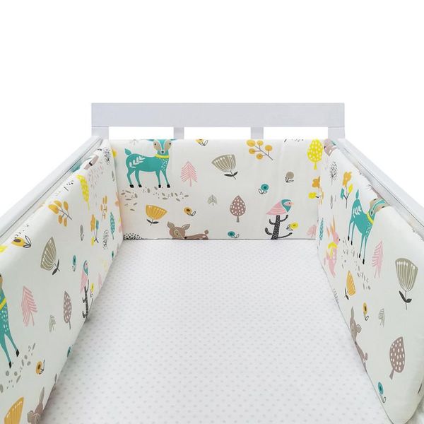 

cartoon cotton baby bed bumpers star printed cot born crib bumper sets infant in 200 1pcs protector girls x30cm for boys bedding