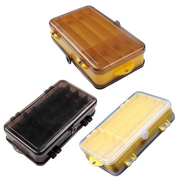 

portable double-sided multifunctional fishing storage box outdoor lure rock organizer fish accessory accessories