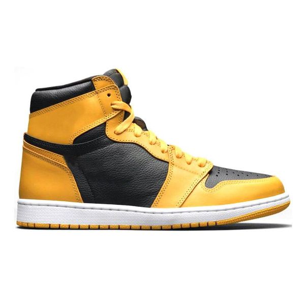 

men women basketball shoes jumpman 1 1s high pollen sneakers original box