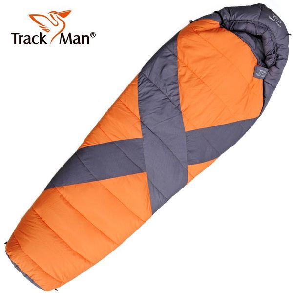 

sleeping bags trackman mummy cotton filler bag outdoor spring autumn-winter hiking tm3301