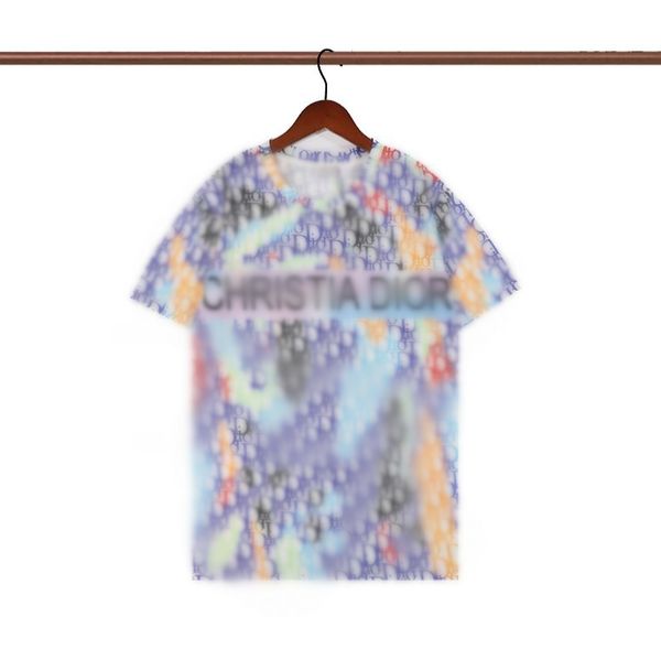 

2022 summer new pattern men's t-shirts tees polos short sleeves brand mens women's designer t-shirts 9182#, White;black