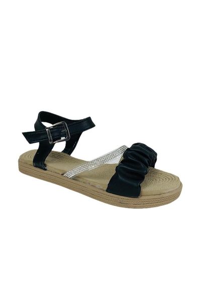 

sandals women's black strass