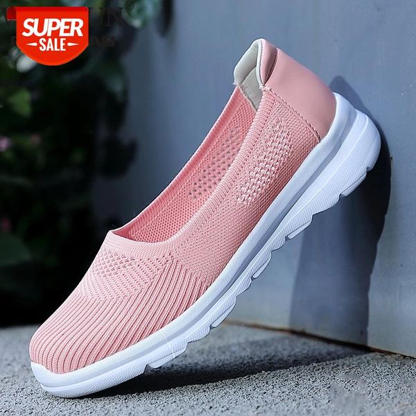 

2020 new summer breathable women's flat shoes woman casual flats women sneakers mocassin femme espadrilles hollow out feminino #op2i