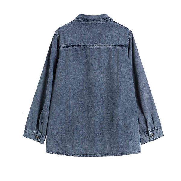 

women's jackets vintage female jean jacket, long sleeve casual jacket for fall and winter 3z5d, Black;brown