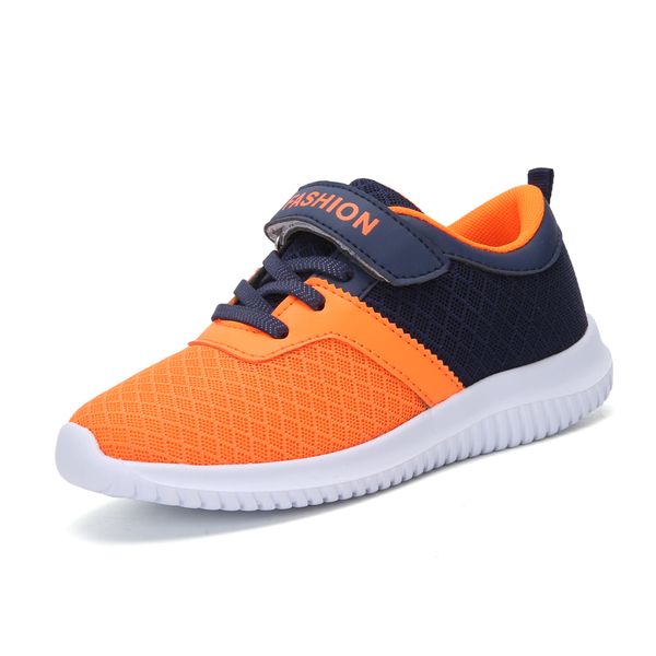 

kids sneakers boys breathable lightweight children shoes non-slip casual boy shoes walking sport girls sneakers zapatillas, Black