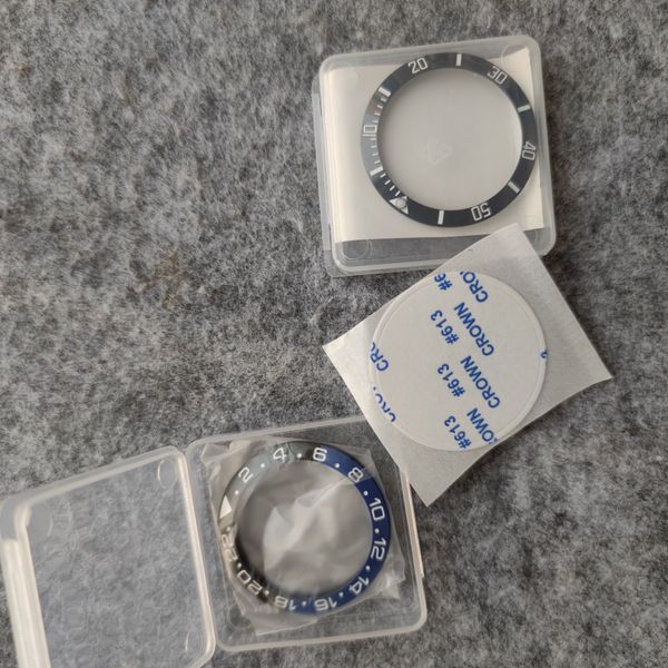 

watch repair kits ceramic steel bezel for sub 116610ln 116613 116619 114060 gmt yacht etc watches parts accessory broken fix watch213d