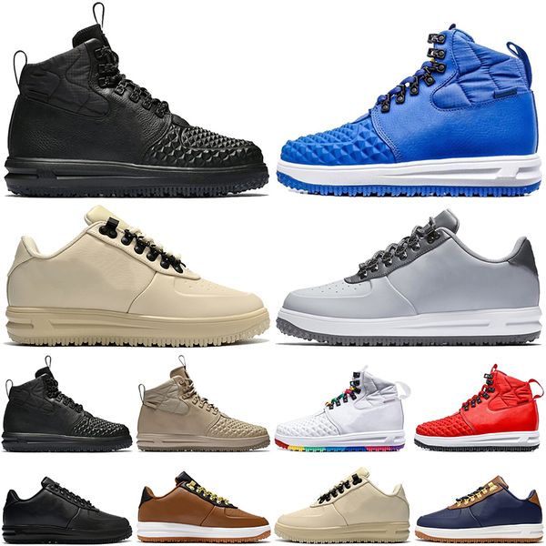 

designer lunar 1 duckboot duck boot ducks boots men women shoes triple black white multi ale brown obsidian winter mens trainers sports snea