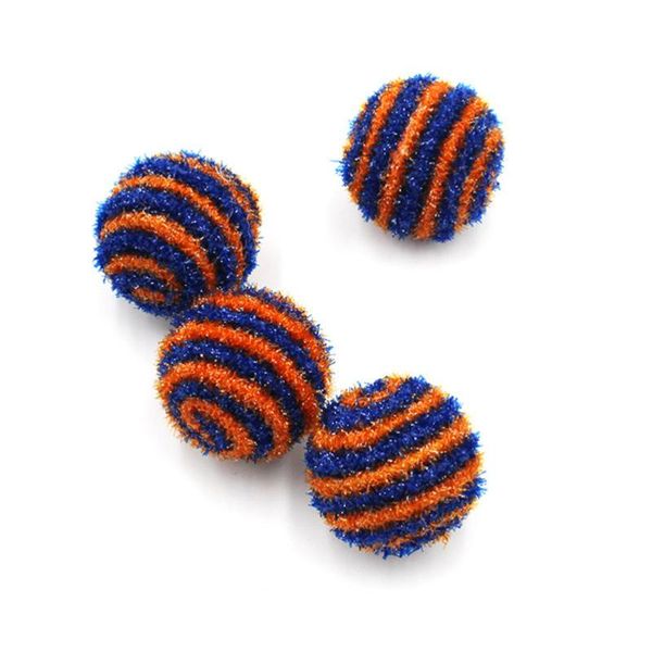 

cat toys 10pcs 5cm interactive dog elastic rope ball