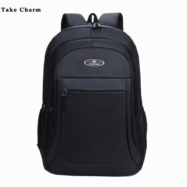 

backpack men women leisure travel durable oxford cloth waterproof outdoor short-distance luggage bag youth sports schoolbag