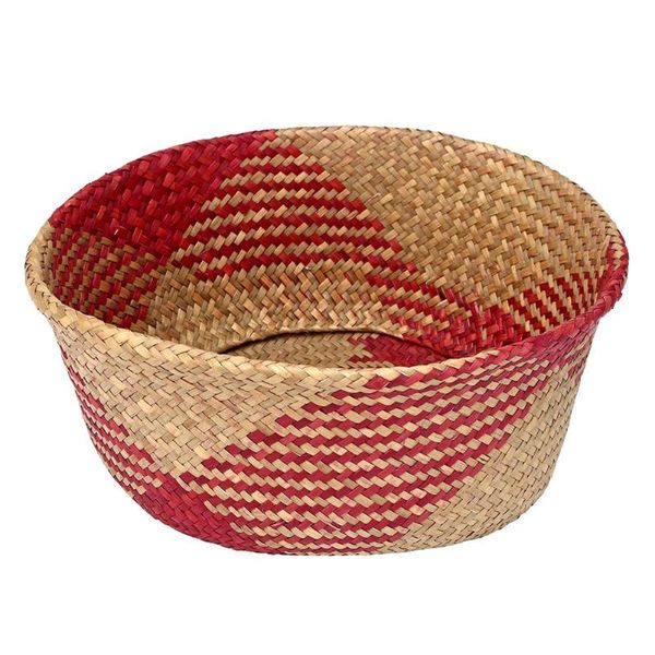 

hanging baskets woven baskets, seagrass plant pot belly basket for indoor plants