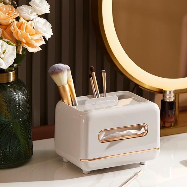 

tissue boxes & napkins luxury box home paper towel container office decoration multifunction napkin holder