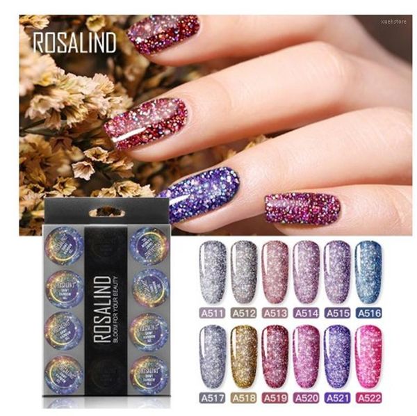 

nail glitter gel polish set 12pcs/set shiny manicure acrylic kit varnish all for manicure1, Silver;gold