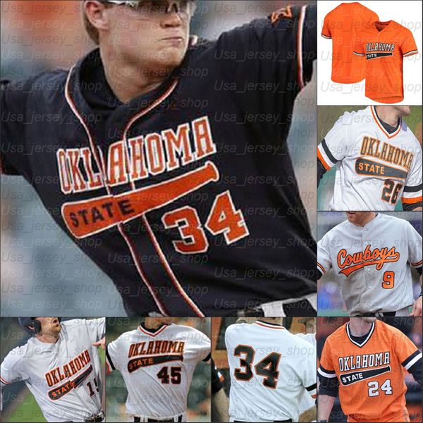 

baseball jerseys oklahoma state cowboys hueston morrill christian funk carson mccusker peyton battenfield 46 jordy mercer white black orange