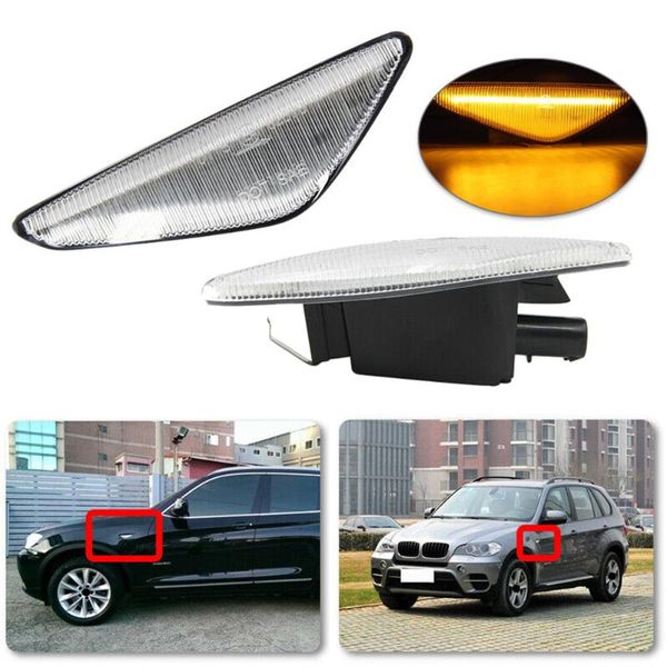 

emergency lights waterproof light 2007-2013 side marker for e70 e71 x5 f25 x3 e72 x6