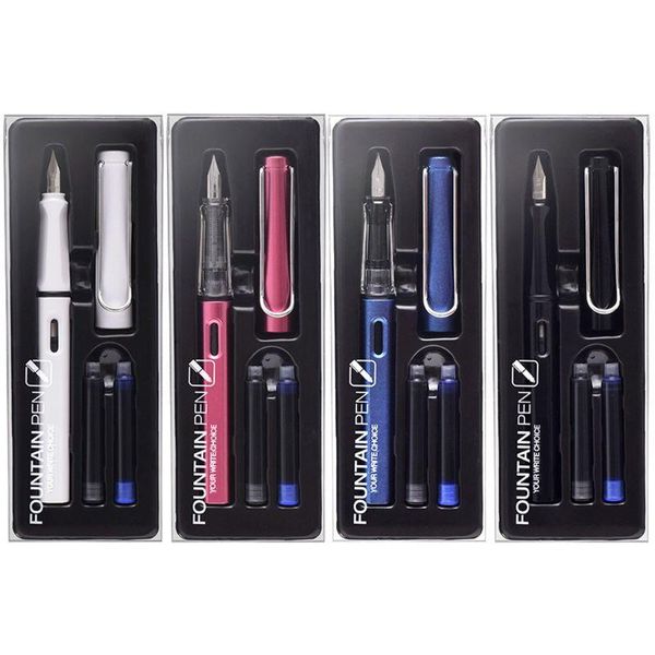 

0.38mm Fountain Pen Student Office Stationery Supplies Ink Pens For Writing M5TB