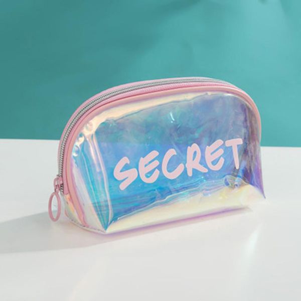 

holographic makeup bag multipurpose cosmetic travel pouch toiletry organizer purse for women hsj88 bags & cases