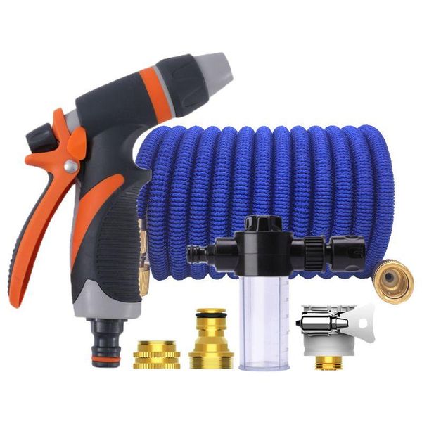 

watering equipments expandable garden hose portable high-pressure water gun pipe high pressure car wash flexible home
