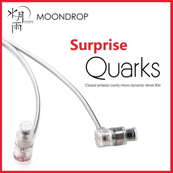 

headphones & earphones moondrop quarks dynamic high-performance iems 6mm micro driver earbuds