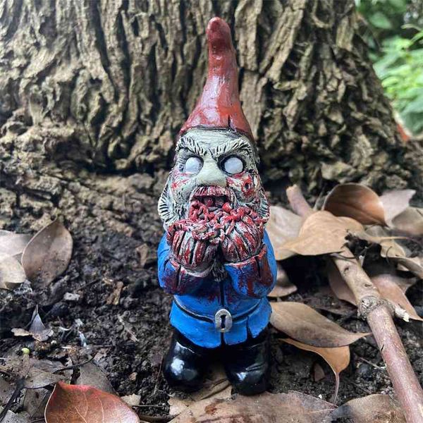 

halloween horror dwarf resin crafts ornaments panic funkoop film hand-made garden decoration