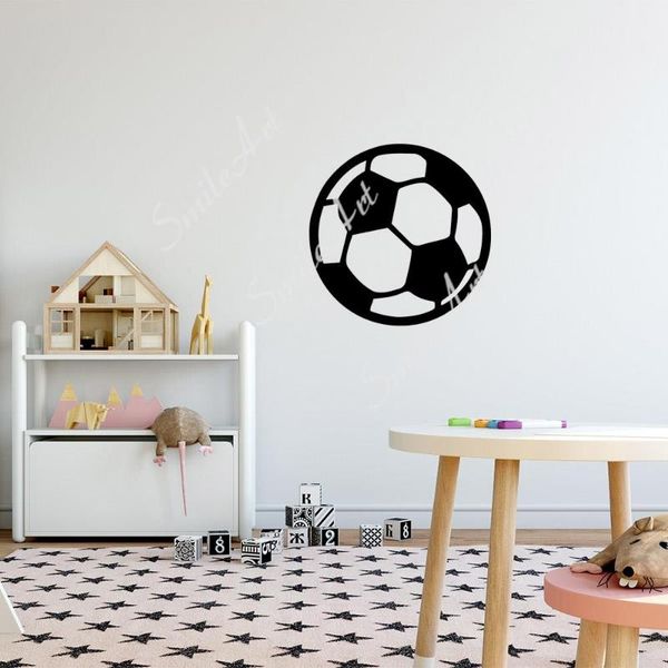 

wall stickers football home decor modern acrylic decoration for bedroom art mural drop