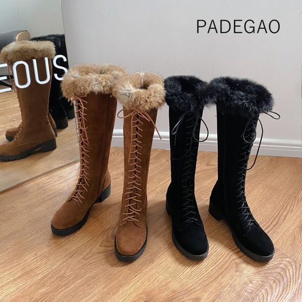 

boots thigh high winter 2021 vintage casual korean women fashion for, Black