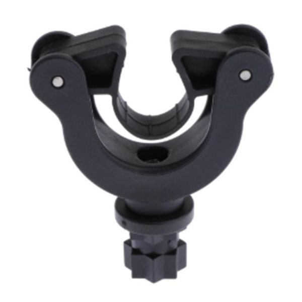 

paddle holder for stand up boards and kayaks, deck side track mounted - durable & lightweight rafts/inflatable boats