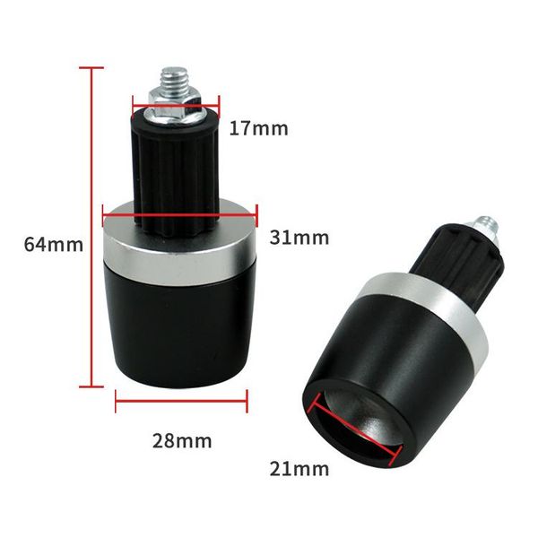 

motorcycle refitting accessories cnc handlebar plug off road vehicle scooter large displacement bws balance protection handlebars