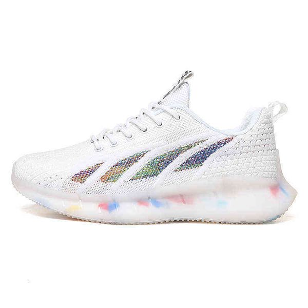 

men's sho 2021 summer breathable woven sports popcorn coconut leisure running fashion