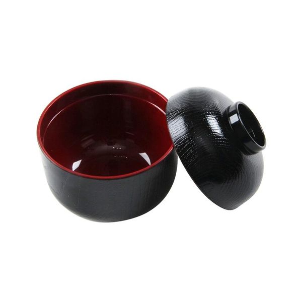 

1/2pcs japanese style cover small bowl miso soup with lid ramen bowls