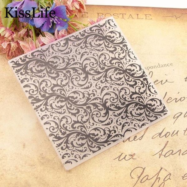 

vintage water splash layering plastic embossing folders for card making scrapbooking easter craft tools