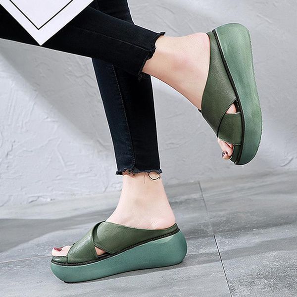

slippers fashion women 2021 summer beach sandals outside non-slip woman slipper, Black